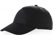 Бейсболка Memphis 5-ти панельная165 гр, черный