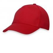 Бейсболка из структурной ткани Fargo, красный