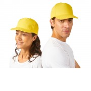 Бейсболка Memphis 5-ти панельная 165 гр, желтый