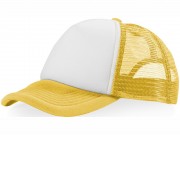 Бейсболка Trucker, желтый/белый