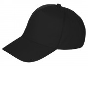 Бейсболка Мемфис 230 5-панельная, цвет черный