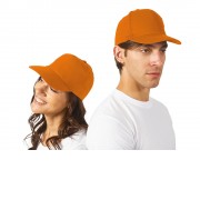 Бейсболка Memphis 5-ти панельная 165 гр, оранжевый