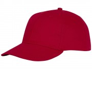 Шестипанельная кепка Ares, красный