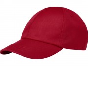 Cerus 6-панельная кепка, красный