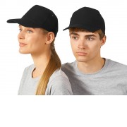 Бейсболка New York 5-ти панельная, черный