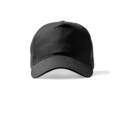 Бейсболка FIDES 5-ти панельная, черный