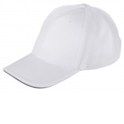 Кепка со светоотражающим кантом, белый