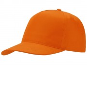 Бейсболка Mix 5-ти панельная 180 гр, оранжевый