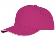 Пятипанельная кепка-сендвич Ceto, розовый