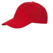 Кепка хлопковая, красный