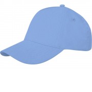 Кепка Doyle, 5 панелей, светло-синий