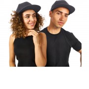 Бейсболка с прямым козырьком Los Angeles, темно-серый