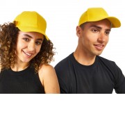 Бейсболка Detroit 6-ти панельная, желтый