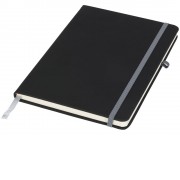 Блокнот Noir среднего размера, черный/серый