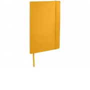 Классический блокнот А5 с мягкой обложкой, желтый