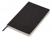 Блокнот Softy 2.0, гибкая обложка A5, 80 листов, черный