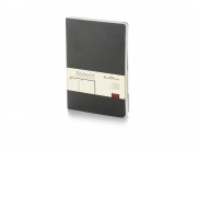 Блокнот А5 Megapolis Flex soft-touch, черный