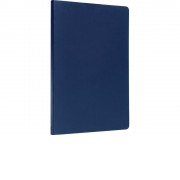 Блокнот в твердом переплете Karst формата A5, темно-синий