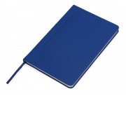 Блокнот А5 Magnet 14,3*21 с магнитным держателем для ручки, синий (Р)