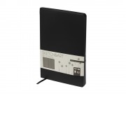 Скетчбук Sketch & Art в мягком переплете 140х210 мм, 100 л. черной бумаги 100 гр., черный