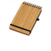 Блокнот B7 Kawasaki с обложкой из бамбука, натуральный