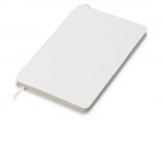 Блокнот Notepeno 130x205 мм с тонированными линованными страницами, белый