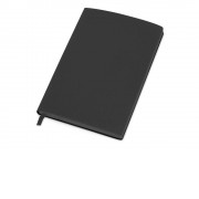 Бизнес-блокнот C1 софт-тач, гибкая обложка, 128 листов, черный