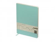 Скетчбук Sketch & Art в мягком переплете 179х250 мм, 80 л. бежевой бумаги 100 гр., мятный