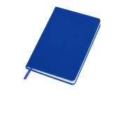 Бизнес-блокнот C2 софт-тач, твердая обложка, 128 листов, синий