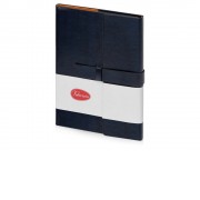 Бизнес-блокнот А5 с клапаном Fabrizio, 80 листов, темно-синий