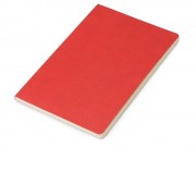 Блокнот Wispy линованный в мягкой обложке, красный (P)