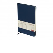 Блокнот А5 Megapolis Velvet, темно-синий