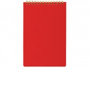 Блокнот А5 на гребне Pragmatic 60 листов в линейку, красный
