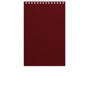 Бизнес - блокнот Альт А5 (127 х 198 мм) Office 60 л., бордовый