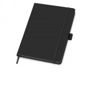 Блокнот ColorNote Black, твердая обложка A5, 80 листов, черный