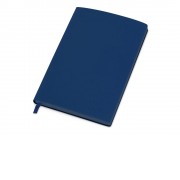 Бизнес-блокнот C1 софт-тач, гибкая обложка, 128 листов, темно-синий (Р)