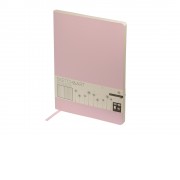 Скетчбук Sketch & Art в мягком переплете 179х250 мм, 80 л. бежевой бумаги 100 гр., розовый