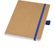Блокнот Berk формата из переработанной бумаги, cиний