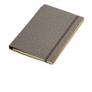 Блокнот с ручкой и набором стикеров А5 Write and stick, серый