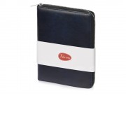 Бизнес-блокнот на молнии А5 Fabrizio, 80 листов, темно-синий