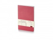 Блокнот А5 Megapolis Flex soft-touch, красный