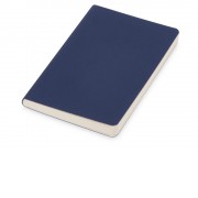 Блокнот Softy 2.0, гибкая обложка A6, 80 листов, темно-синий