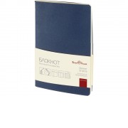 Бизнес - блокнот А6 (105 х 148 мм) Conceptual Office 32 л., синий