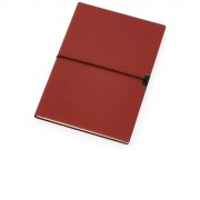 Блокнот Horizon с горизонтальной резинкой, гибкая обложка, 80 листов, красный