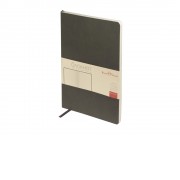 Блокнот А5 Megapolis Flex Velvet, серый