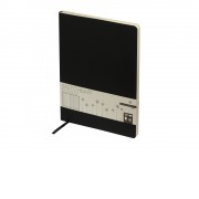 Скетчбук Sketch & Art в мягком переплете 179х250 мм, 80 л. бежевой бумаги 100 гр., черный