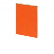 Бизнес тетрадь А5 Megapolis flex 60 л. soft touch клетка, оранжевый