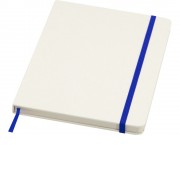 Bass блокнот формата А5 из переработанных материалов, с линованными страницами - Ярко-синий