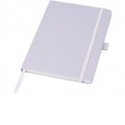 Блокнот Honua форматом A5 из переработанной бумаги с обложкой из переработанного ПЭТ, лиловый