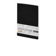 Тетрадь А5 Carrara 40 л., линейка, черный